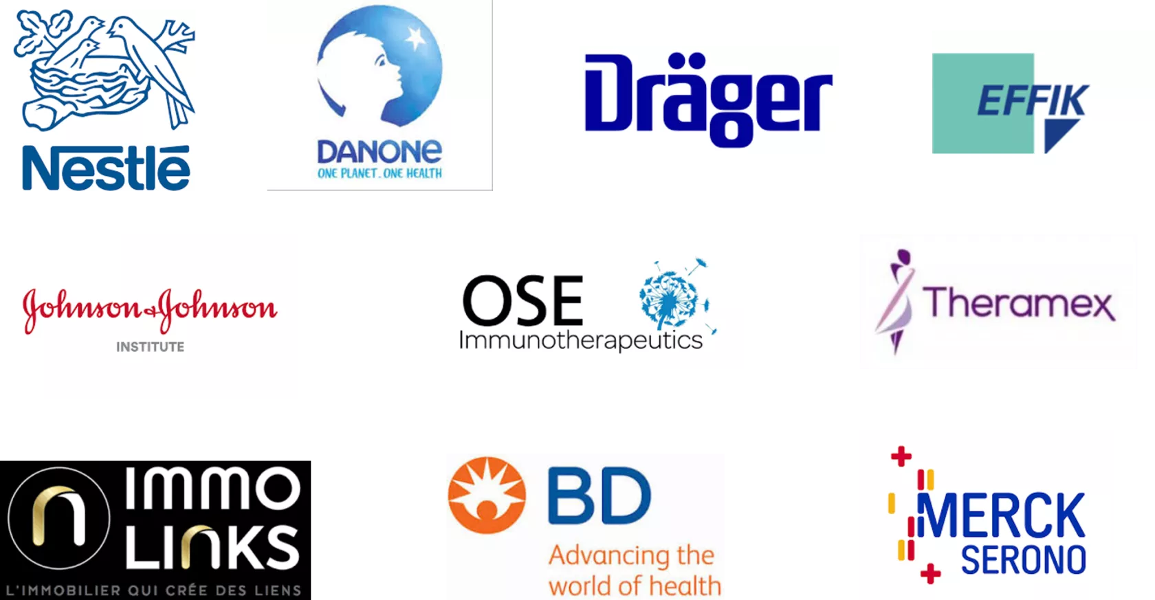 entreprises qui nous soutiennent